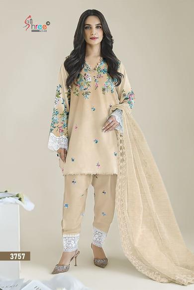 Shree Fab Zara Shahjahan Lawn Edition 25 cotton printed salwar wholesale dealers in surat