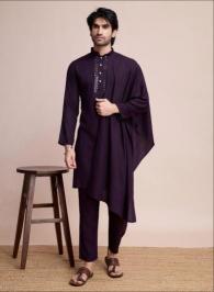 Shubhvastra ethnics Festival Wear Kurta Pajama and Dupatta Set For Men