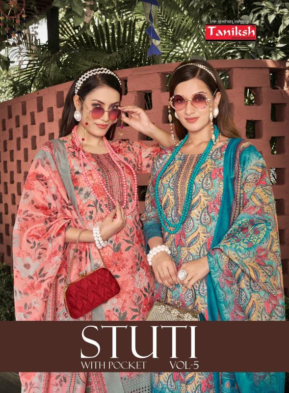 Taniksh Stuti Vol 5 Sequence Pakistani Salwar Suit Wholesaler