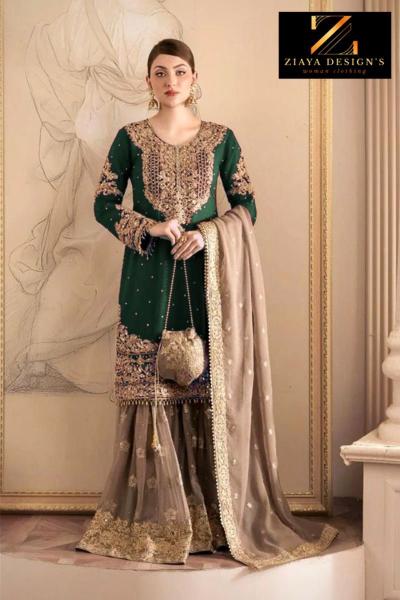 Ziaya D. 1125 A to D Designer salwar suit manufacturer in surat