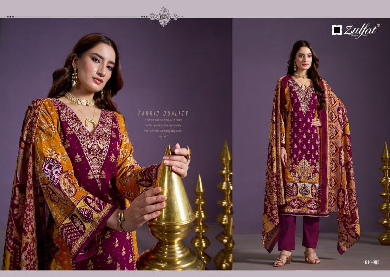 Zulfat designer aayat vol 10 viscose printed salwar kameez supplier in india 