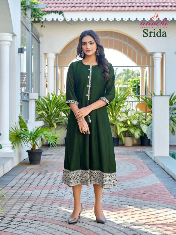 AANCHI SRIDA FLAIR KURTI MANUFACTURE WHOLESALLER IN AHMDABAD