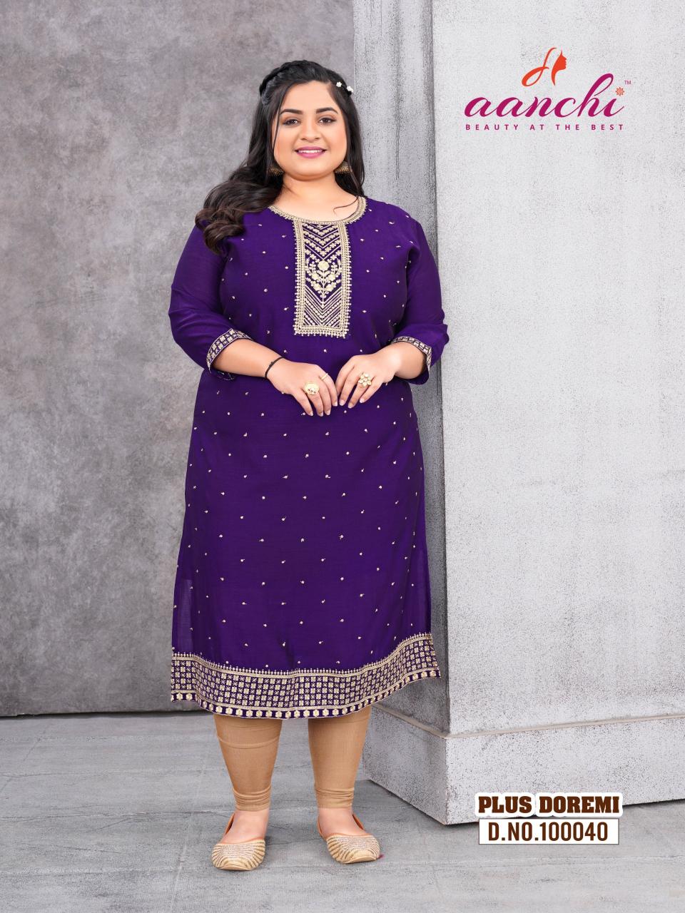 Aanchi Straight Cut Kurti wholesaller in Gujarat