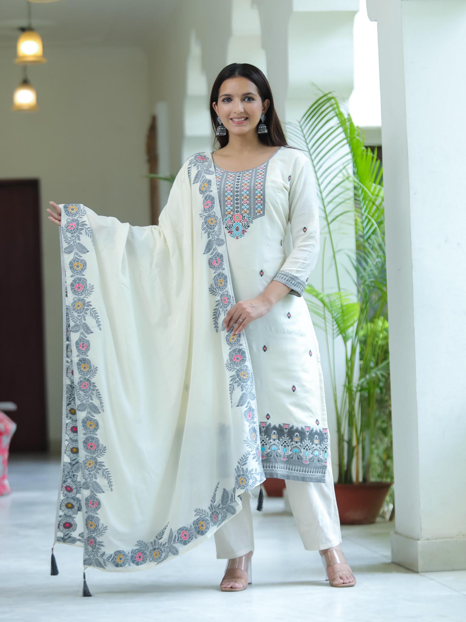 Artriddh Ria Viscose Cotton dress wholesaller in surat