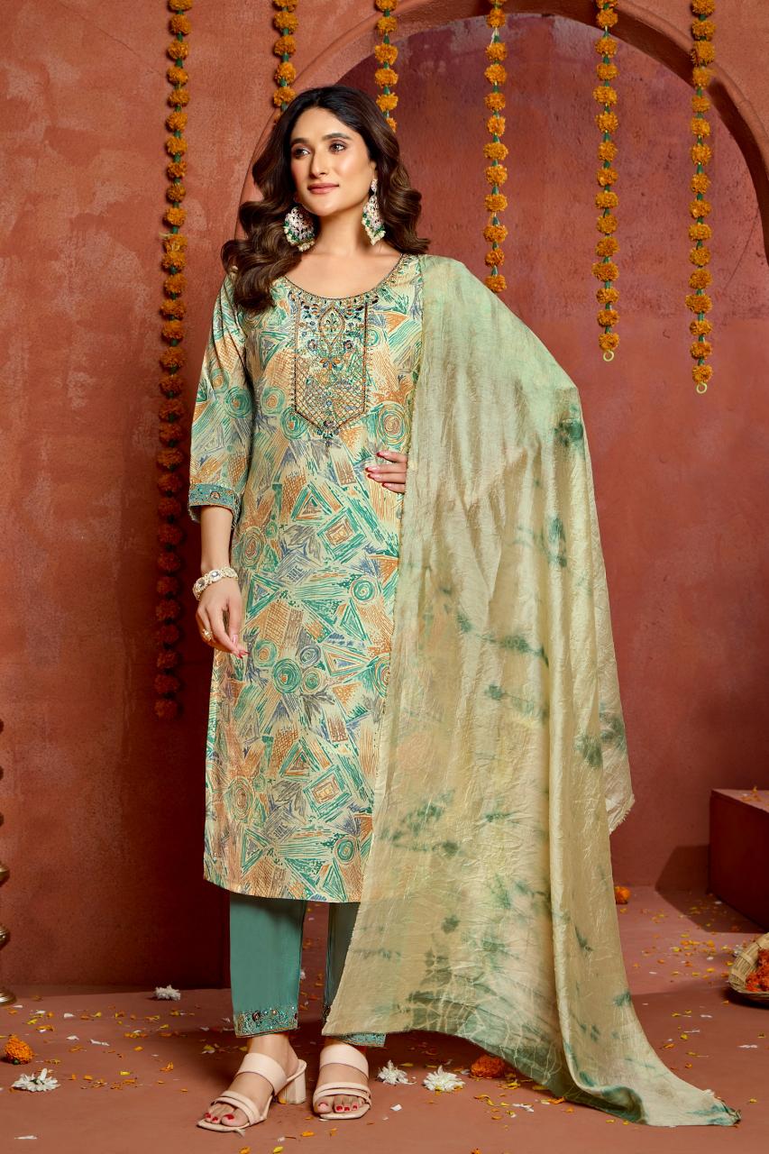  Artriddh wholesalers of Designer Salwar Suits at the best discount price from Surat