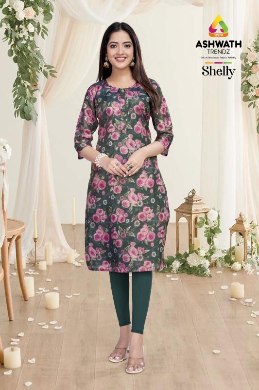 ASHWATH Ladies printed kurti wholesaller in surat