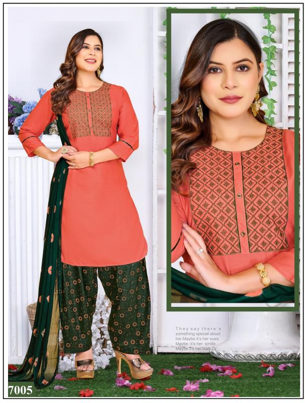 BEAUTY QUEEN PATIYALA RANI-2  KURTI PANT WITH DUPPATA WHOLESALE IN SURAT