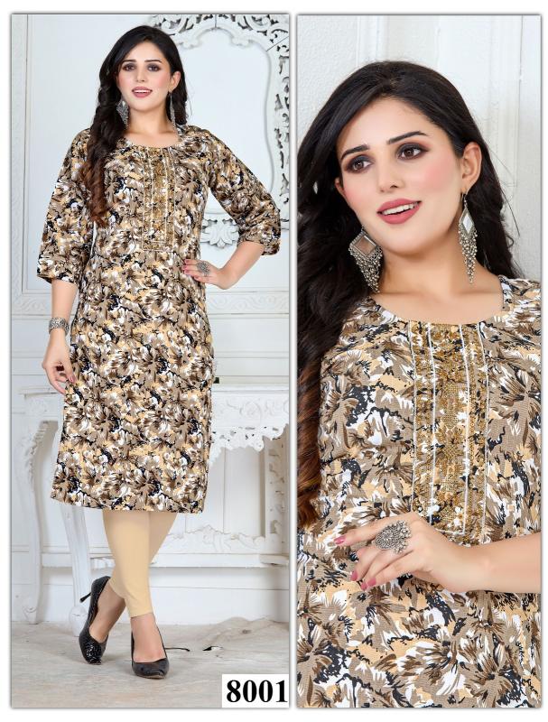 Beauty Queen Renown-4 Straight Kurta wholesale Kurti Manufacturers