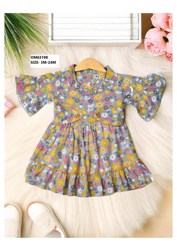 Bella Moda Om6319k Fancy Baby Girl Dresses Supplier