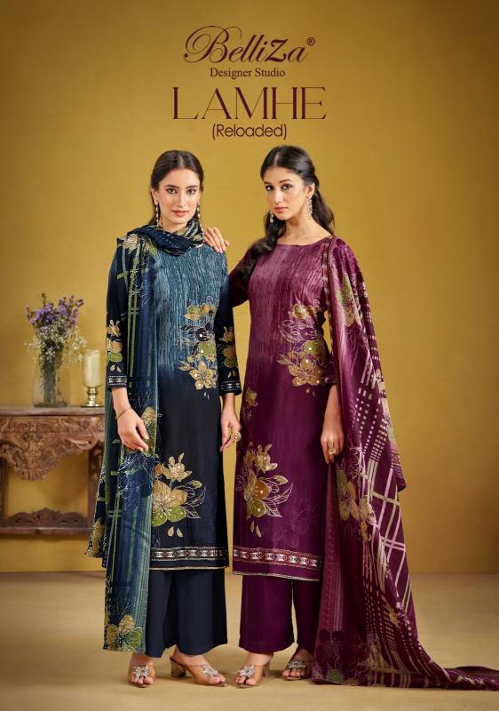 BELLIZA LAMHE PREMIUM RAYON DRESS MATERIAL WHOLESALLER SURAT