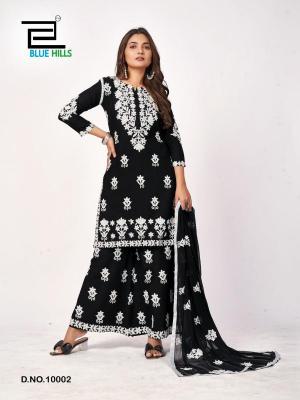 Blue Hills Black And White Vol 10 best wholesale kurti market in surat