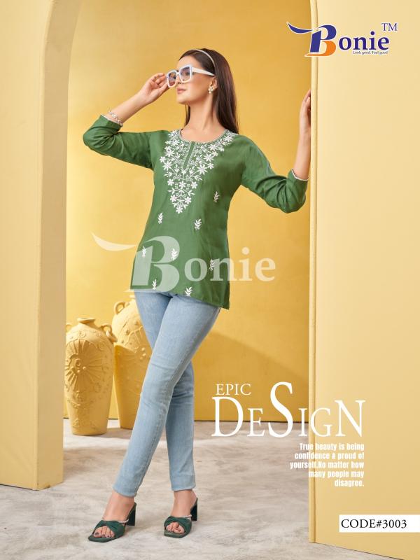 BONIE AISHA VOL 3 SHORT KURTI MANUFACTURER IN INDIA