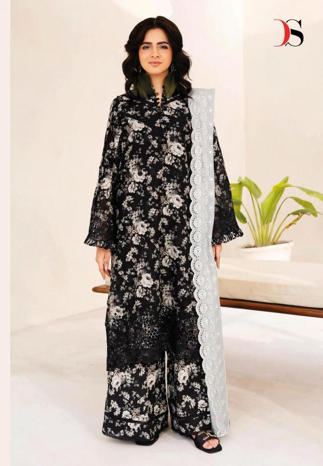 DEEPSY SUITS ADAN LIBAS SERENA-25 PALISTANI SUIT MATERIAL WHOLESALE