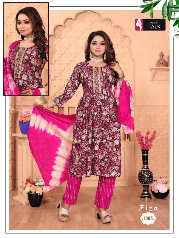 FASHION TALK FIZA VOL.2.0.1 ANARKALI SALWAR KAMEEZ WHOLESALLER