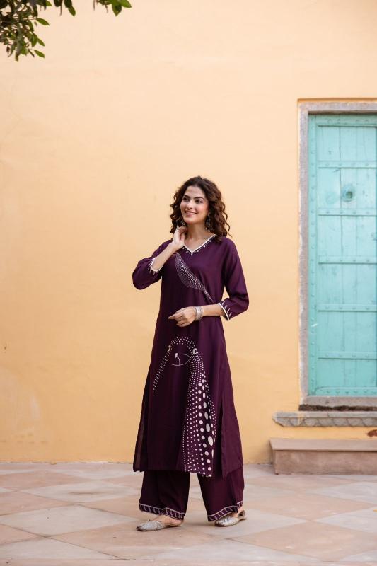 German Rayon kurti plazo set wholesale market in delhi