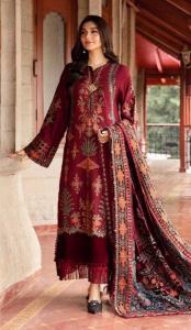 Hazzel 0155 Cotton Dupatta Designer Salwar Kameez Wholesale