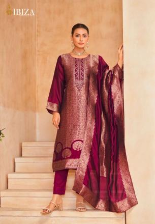 IBIZA KAISHA DESIGNER PURE BANGLORY SILK SALWAR KAMEEZ WHOLESALE