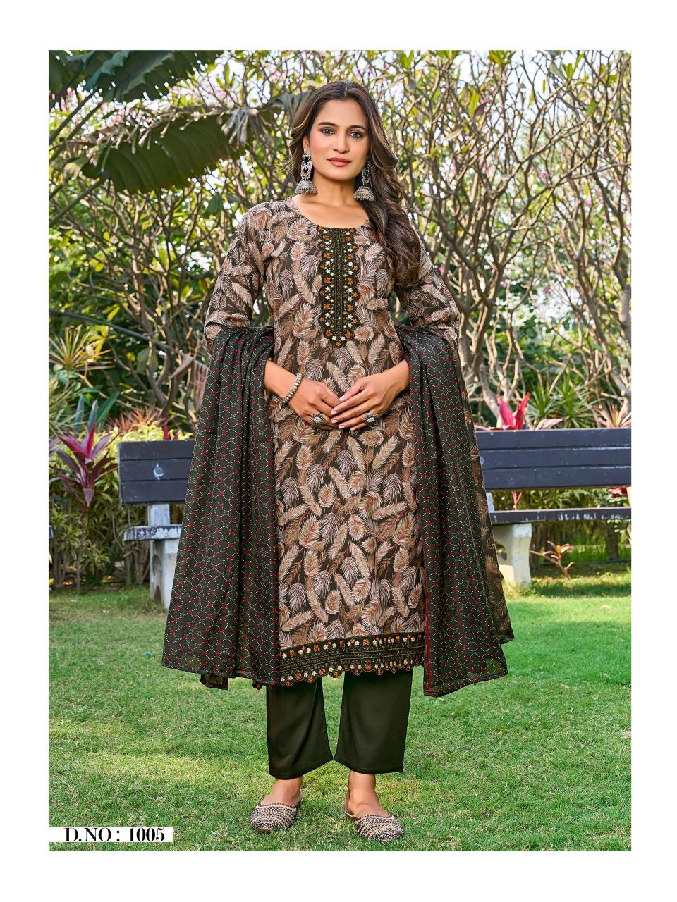 KANAK VOL-1 KURTI PANT WITH DUPPATA WHOLESALE KURTI MARKET IN INDIA