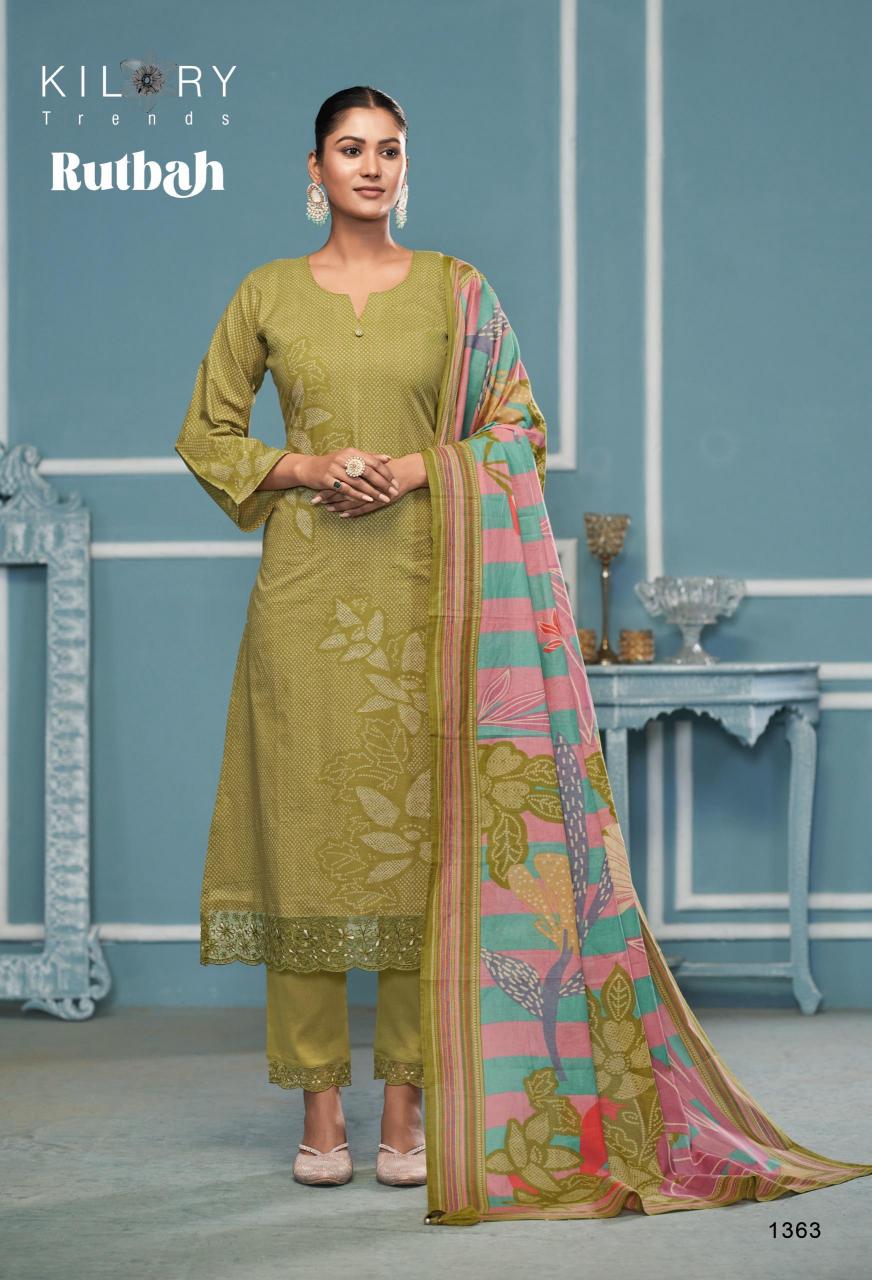 KILORY  TRENDS RUTBAH DRESS MATERIAL COTTON WHOLESALE