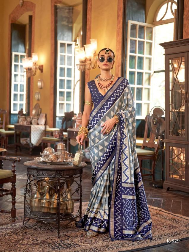 Kreshva Palav-Patola silk saree designer Manufacture in surat