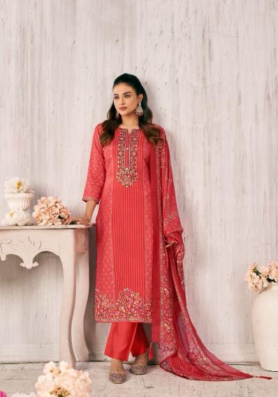 NISHANT FASHION SAIMA MUSLINE DRESS ONLINE WHOLESALE CLOTHING