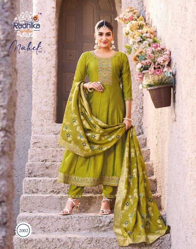 RADHIKA MAHEK VOL 2 WHOLESALE SALWAR KAMEEZ CATALOGUE WITH PRICE