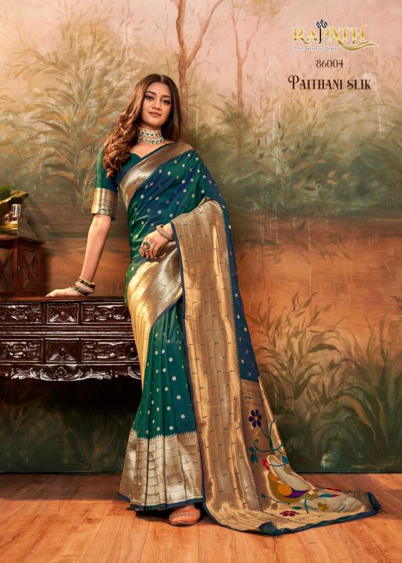 Rajpath  Paithani Silk designer saree wholesaller in india