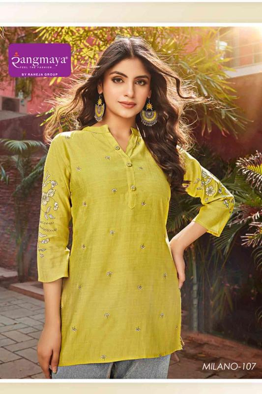 RANGMAYA MILANO SHORT TOP WHOLESALLER IN INDIA