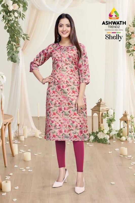 SALLY Vol03 Aline Printed Designer kurti Wholesaller in Surat