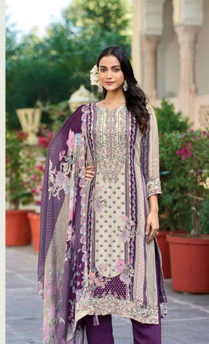 SHREE FAB KT - 187 PRINT WHOLESALE DRESS MATERIAL IN MUMBAI