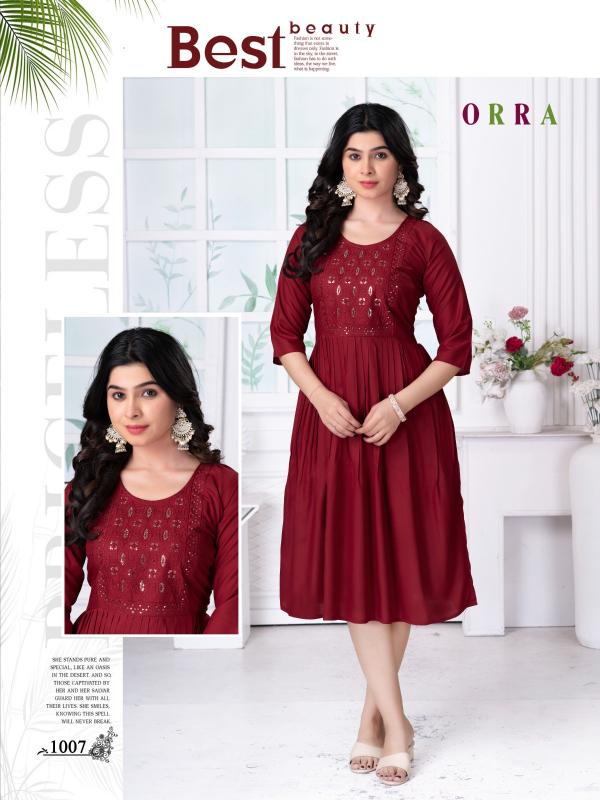 TRENDY ORRA  REYON PLAIN BUY DIRECT FROM MANUFACTURER