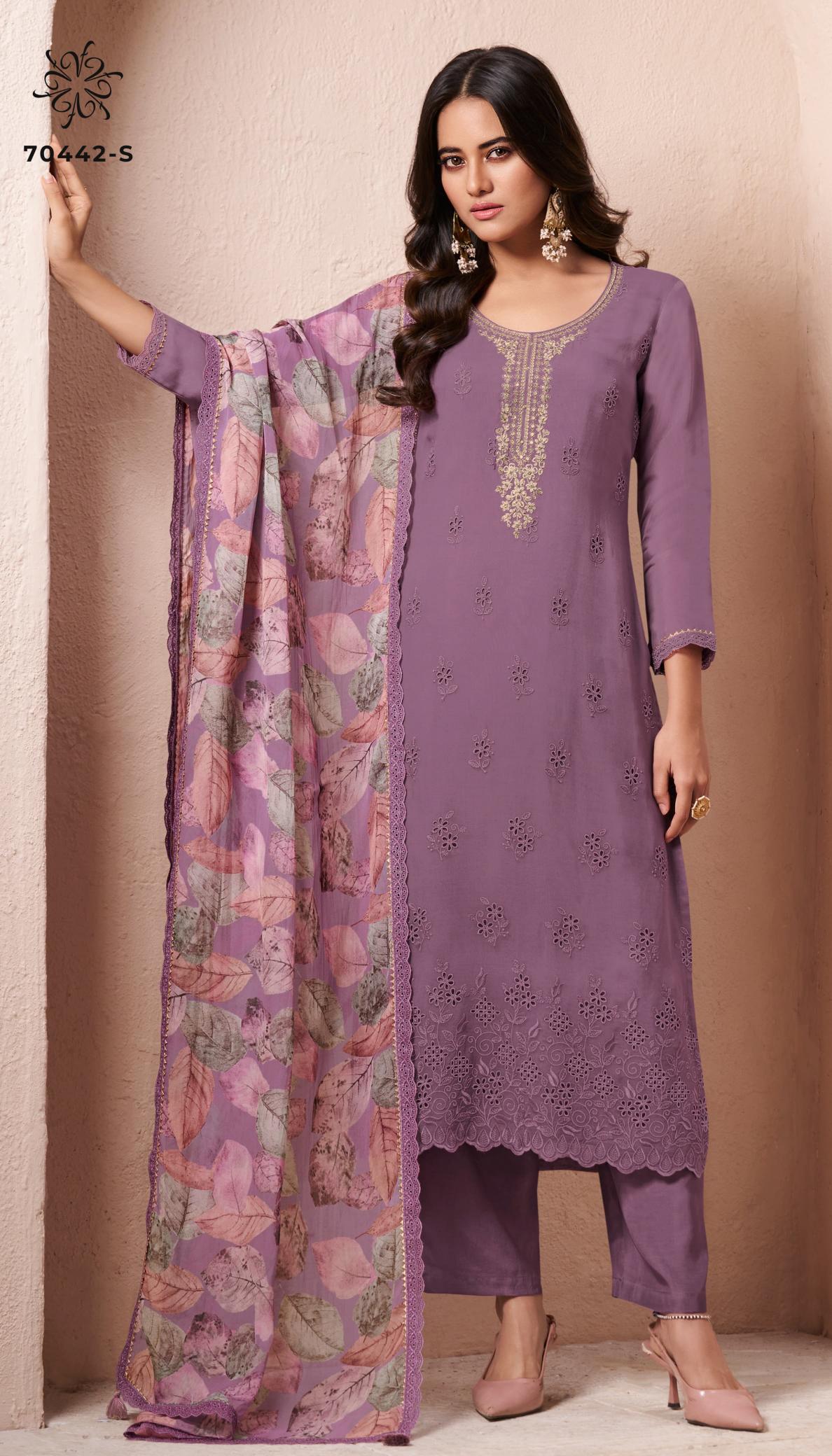 VINAY KULEESH KHWAAB WHOLESALE UNSTICHED SALWAR KAMEEZ SUPPLIERS IN INDIA