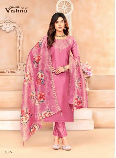 Vishnu Sajada Simmer Dress Material Wholesalers India