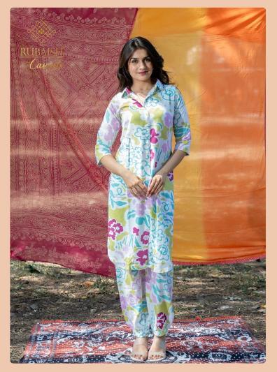 Woman Afghani Vol 03 Collar Kurti With Pant Co-ord Set Kurti Online Wholesale