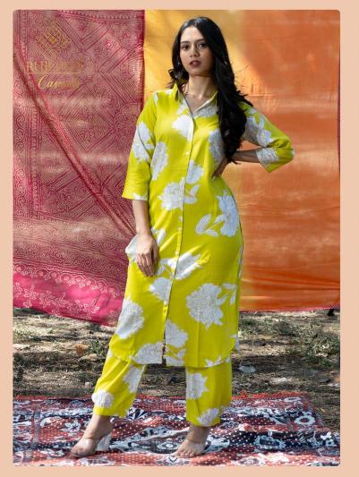 WOMAN TRENDY AFGHANI PANT  KURTI CO-ORDS SET WHOLESALE IN INDIA