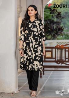 Zoori Alexa Vol 2 co ord set Kurti wholesalers in India