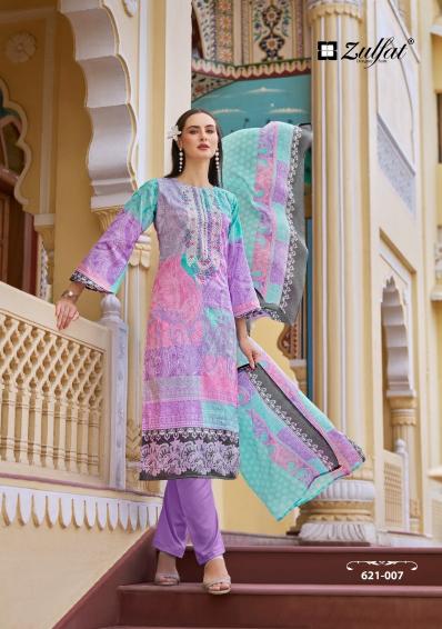 Zulfat Noor cotton Dress Material Manufacture Wholesaller in Surat