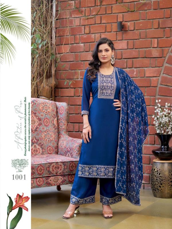 AANCHI TAITAN KURTI  PLAZO WITH DUPATTA SET CATALOGUE ONLINE WHOLESALE 