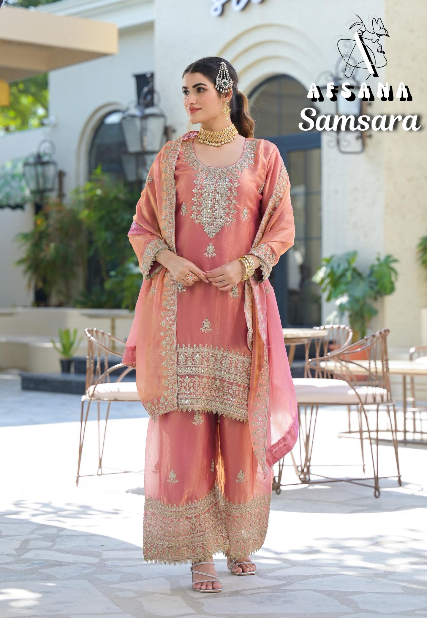 AFSANA SAMSARA DESIGNER SALWAR KAMEEZ WHOLESALE IN KOLKATA