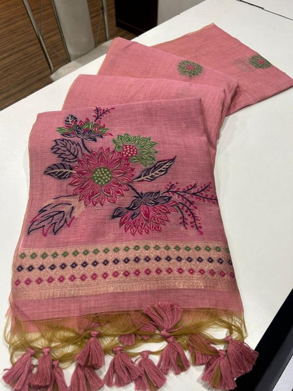 AKSHARA MUGA COTTON SAREE WHOLESALE MARKET SURAT