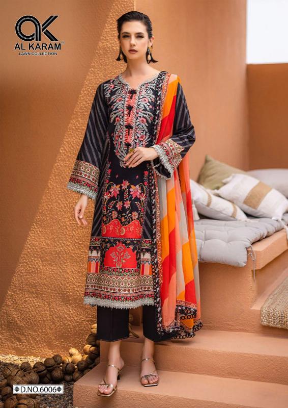 ALKARAM FLORENCE VOL-06 PAKISTANI SUITS MATERIAL WHOLESALERS IN HYDERABAD