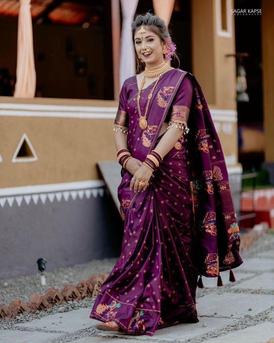 ANUPANA AVANTIKA PAITHANI SILK SAREE WHOLESALE SURAT MARKET