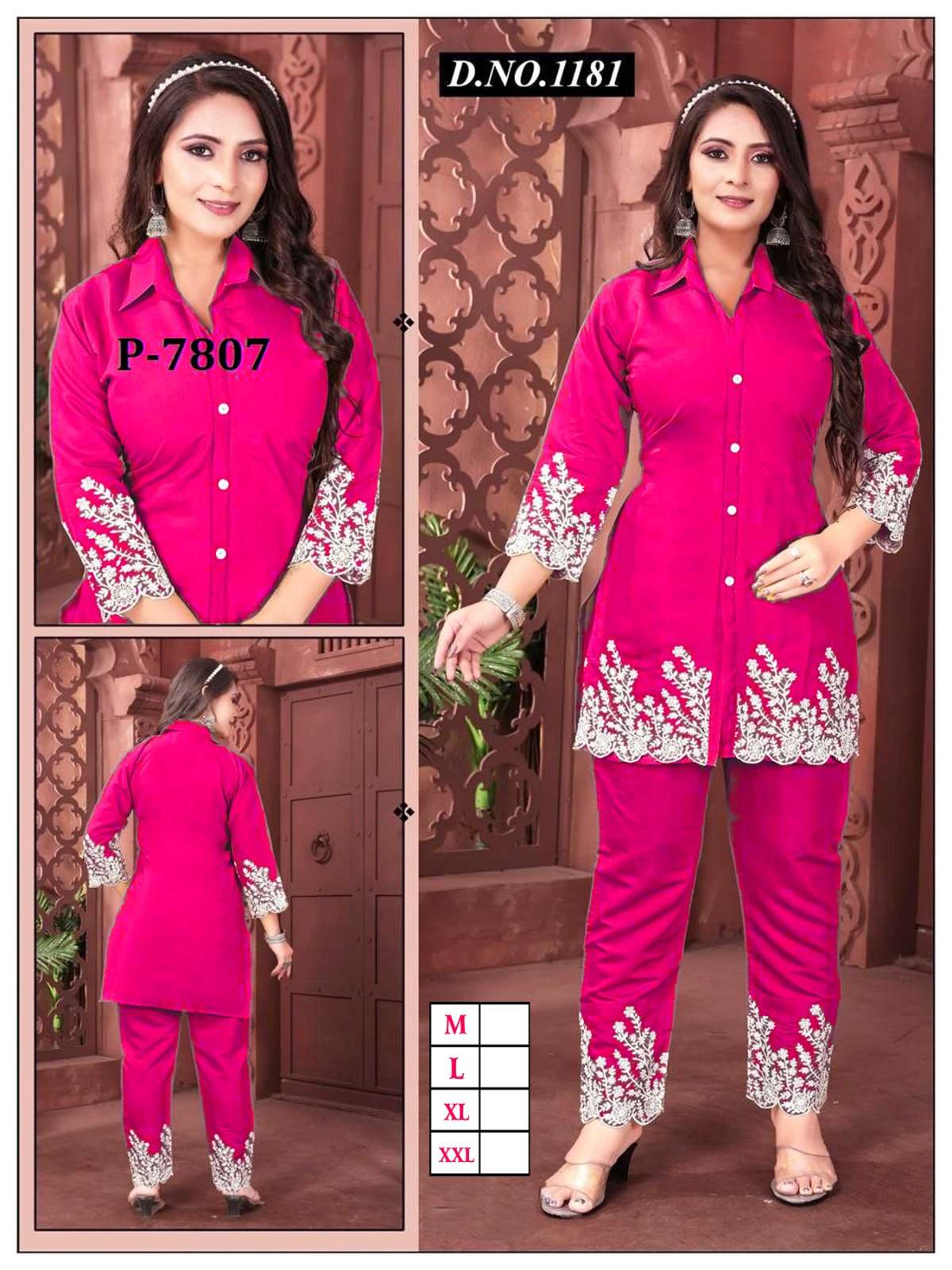 ART RIDHHS ROMAN SILK CO ORD SET WHOLESALE DIRECT MANUFACTURER OF KURTIS