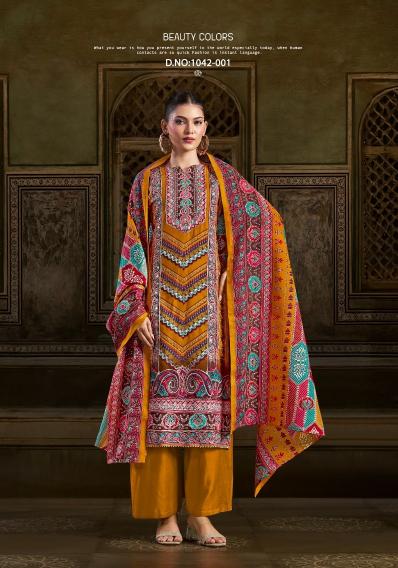 BELLIZA MUSAFIR PRINTED DRESS MATERIAL WHOLESALE IN HYDERABAD