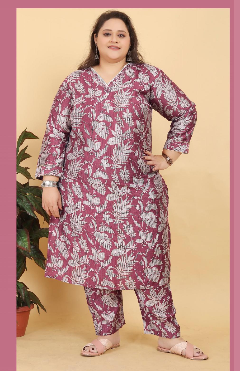 BIG SIZE ANGLE VOL-1 D-8637 WOMAN KURTI MANUFACTURER