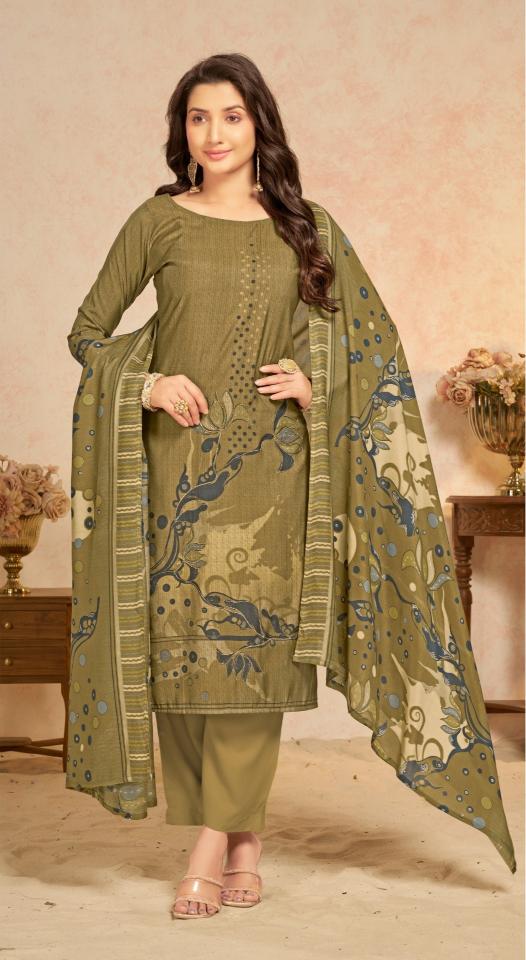 BIPSON JEEP WRANGLAR - 3134 ROMAN SILK DRESS MATERIAL WHOLESALE SURAT