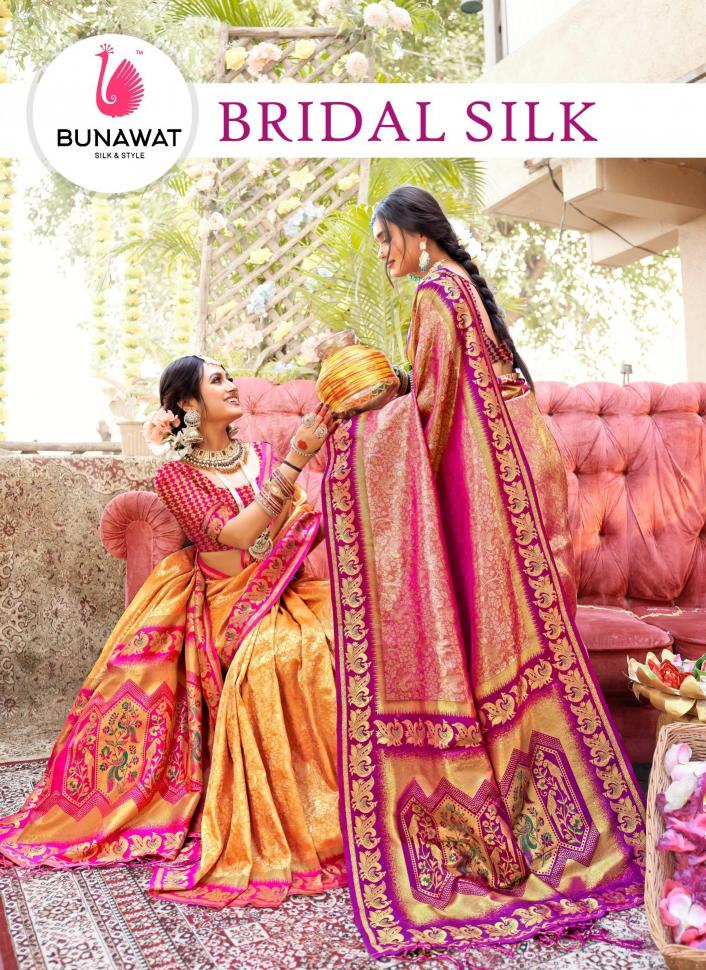 Bridal Silk By Bunawat Wedding Wear Latest Designer Silk Sarees Collection