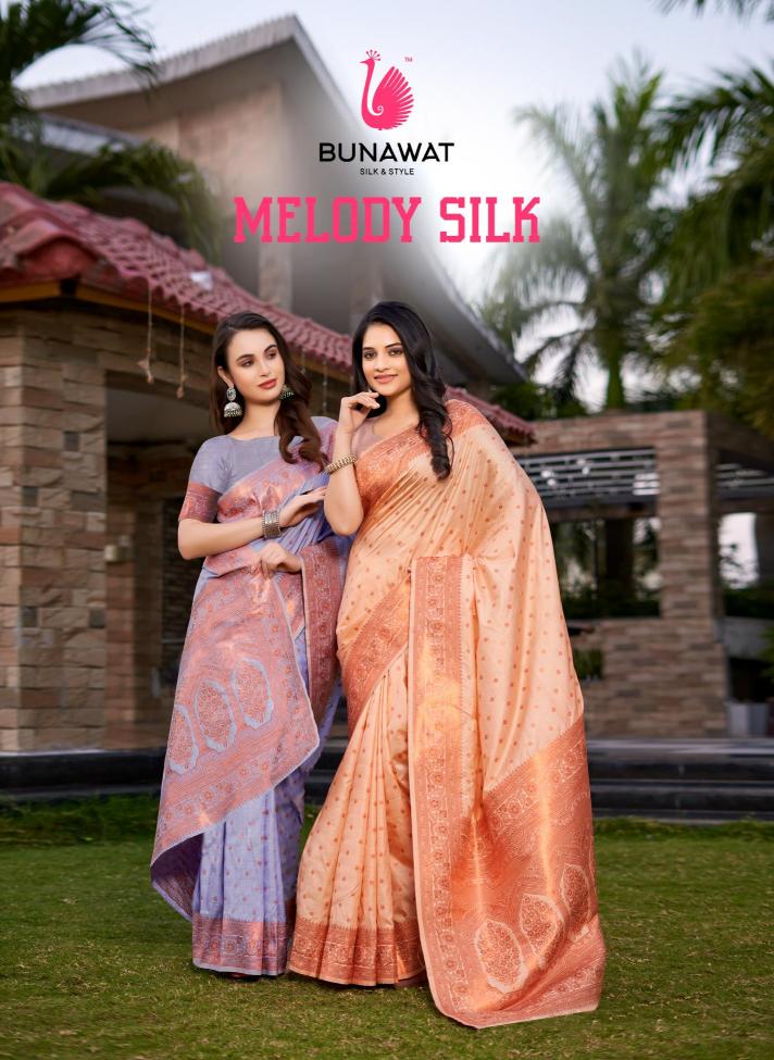 Bunawat Melody Silk Latest Designer Silk Sarees Collection