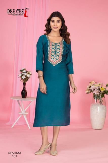 DEECEE RESHMA STRAIGHT LONG KURTI WHOLESALE ONLINE