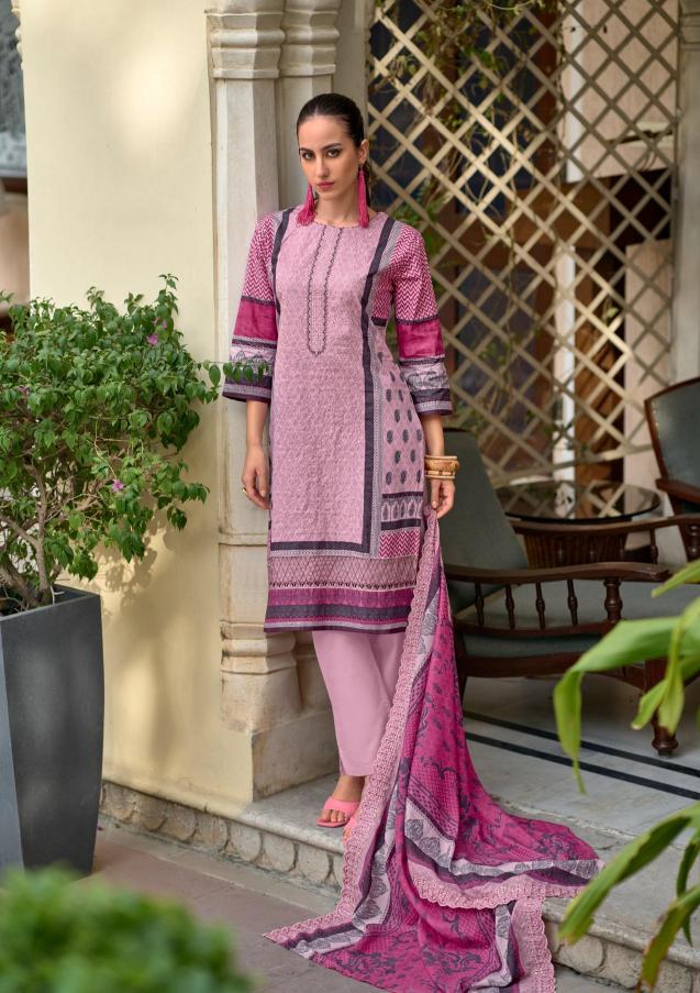 DEEPSY SUITS BIN SAEED COTTON DRESS MATERIAL IN WHOLESALE RATE